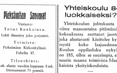 Koulun historiaa